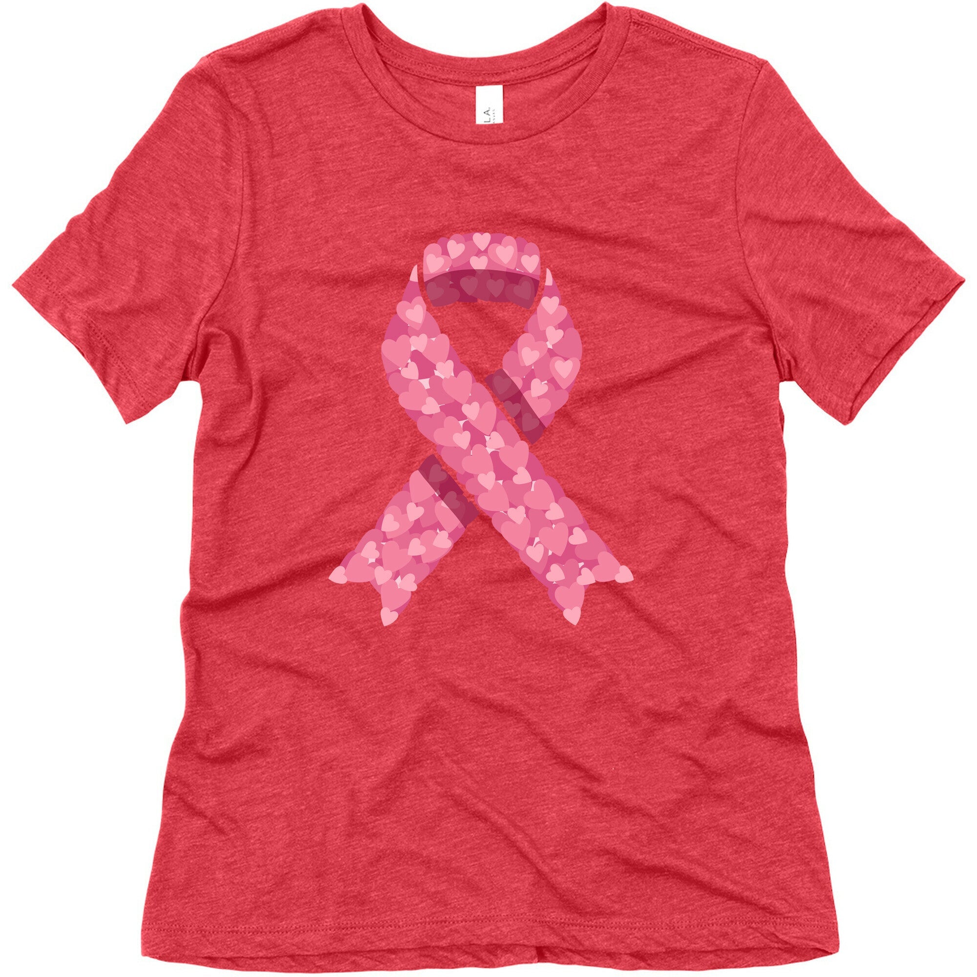 Pink Ribbon Womens Triblend Tee